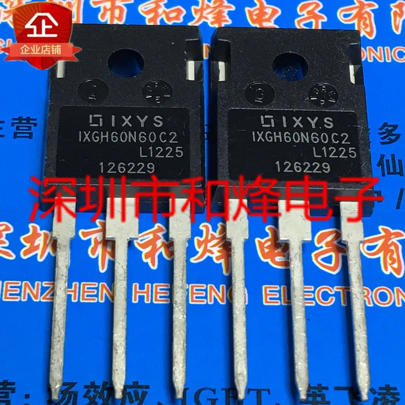 

Original 6PCS/lot IXGH60N60C2 TO-247 600V 75A