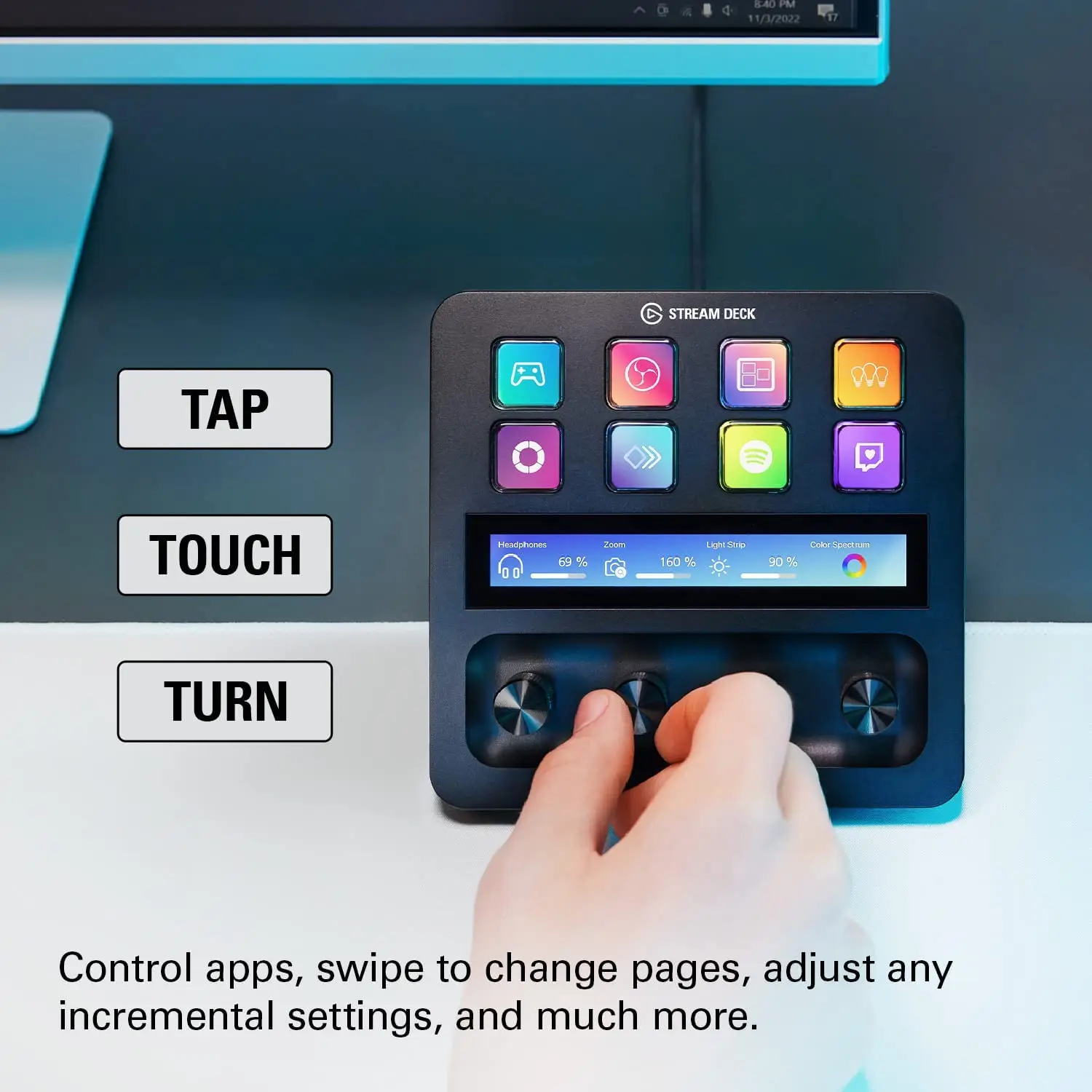 elgato Stream Deck USB接続 15ボタン Elgato Stream Deck 15ボタン USB接続