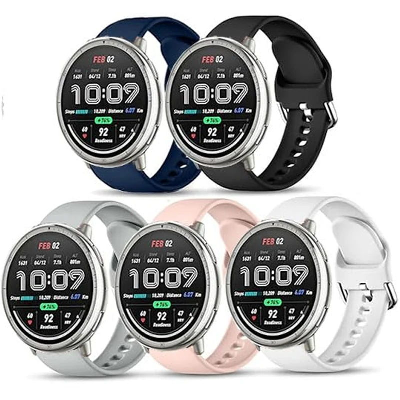 Breathable Silicone Smartwatch Band - Official Strap Accessories