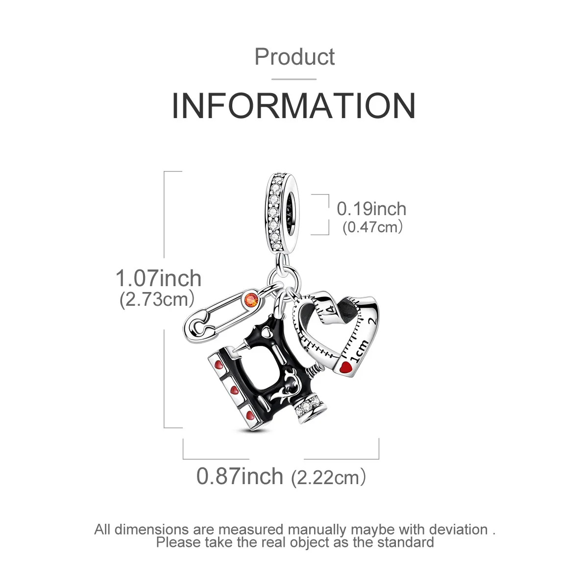 Original 925 Silver Charm Openable Nesting Doll Rose Princess Dress Pendant Fit Bracelet Diy Fashion Jewelry Image 6