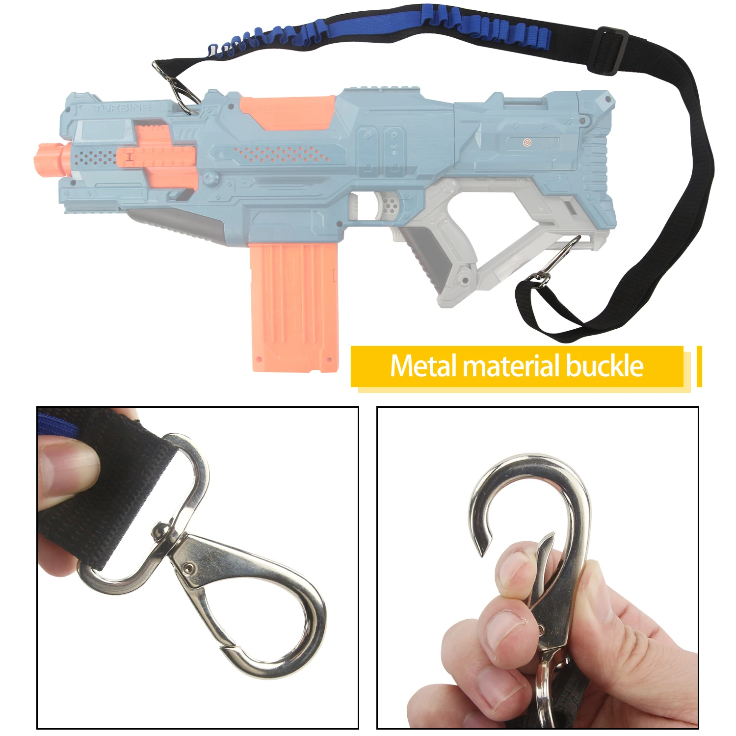 Modified Part Front Tube Sighting Device for Nerf Elite Series - Black -  AliExpress