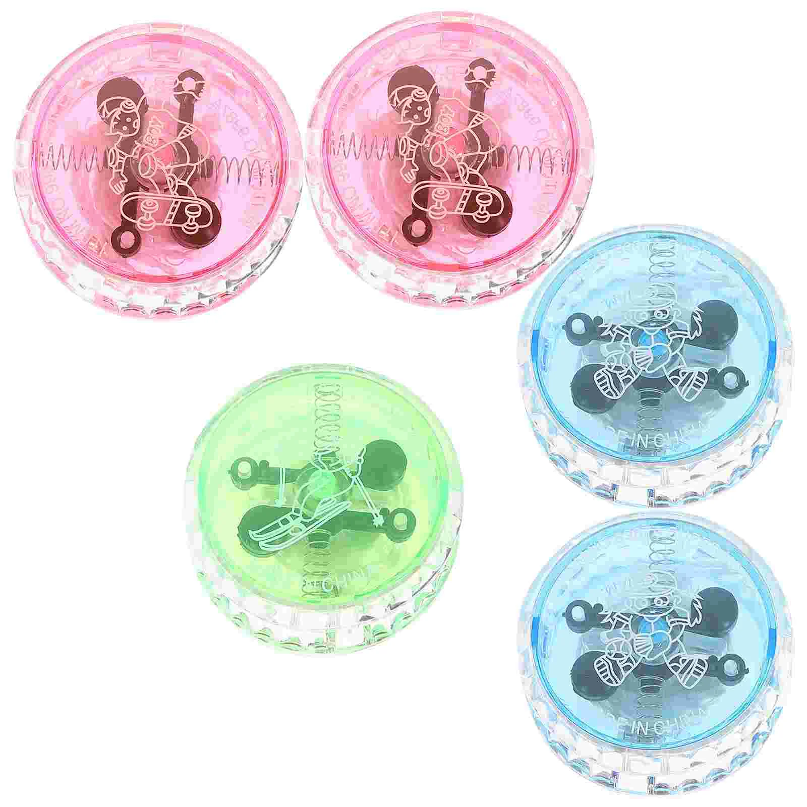 

5pcs LED Flashing Entertaining Yoyo Children Plastic Yo Yo Ball Party Favors
