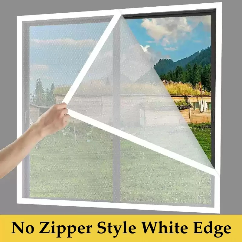 No Zipper White Edge
