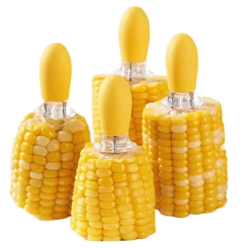 2Pc Stainless Steel Corn Cob Holders Handheld Anti Scalding Corn Needle for Home Cooking BBQ Parties Camping