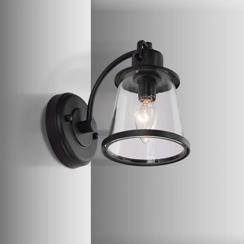 

LED Outdoor Simple Fashion High Transparency Wall Light Waterproof Balcony Corridor Aisle Garden Light Gate Exterior Wall Light