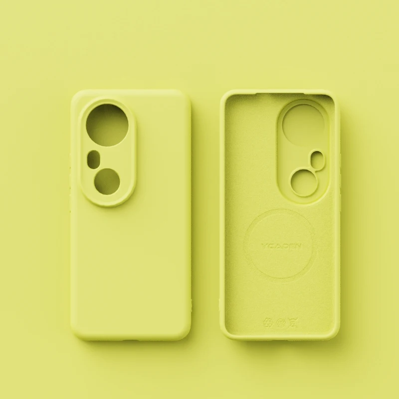Magnetic Liquid Silicone Wireless Charging Case with Magsafe Matte Finish