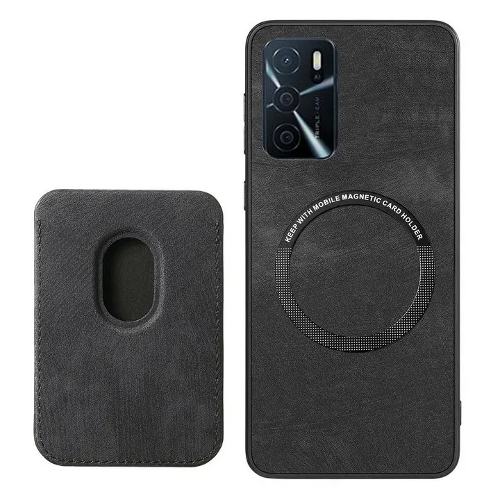 Premium 2-in-1 Removable Magsafe Leather Back Cover Case