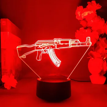 AK-47 RGB LED Table Lamp 3
