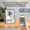Digital Picture Frame Powered by Nixplay, Share Photos/Videos via Nixplay App, WiFi Digital Photo Frame with 32GB 4