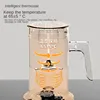 Electric Milk Frother Office Electric Hot & Cold Dual Beater Temperature Control Non-Stick Layer Home Coffee Machine Frother 3
