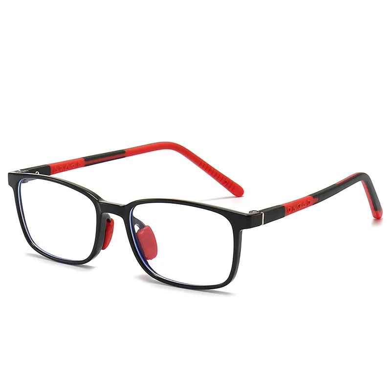54671 Square Blue Light Blocking Glasses for Girl Optical Glasses Frame Boy Anti Glare Computer Eyeglasses Child Uv400 eyeglasses frames eyeglass frames square eyeglasses optical glasses