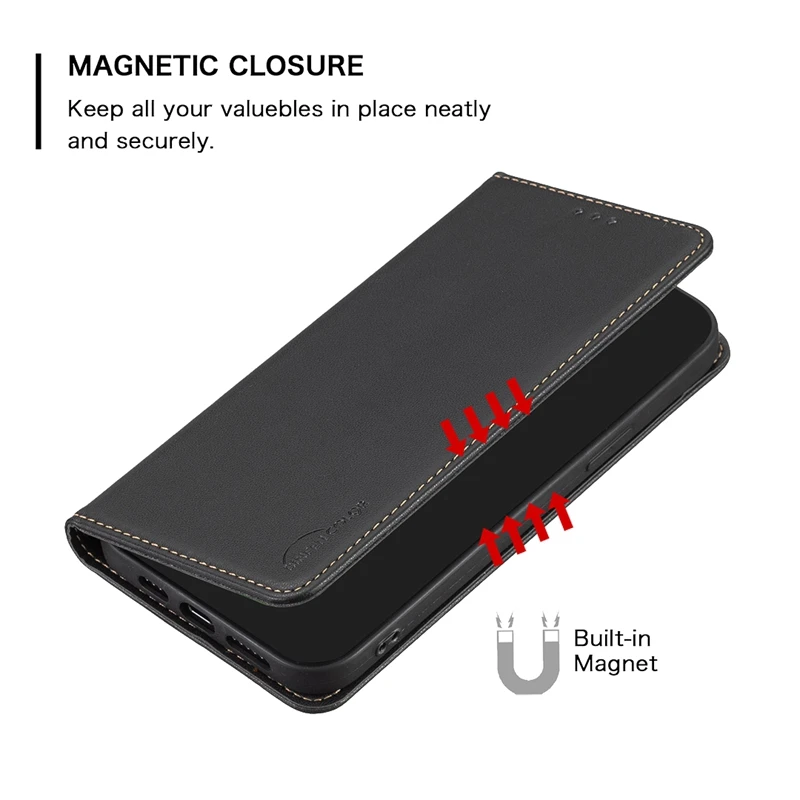 For Samsung A54 5G SM-A546B Case Luxury Magnetic Flip Phone Case on For Etui Samsung Galaxy A54 A 54 SM-A546V Leather Card Cover 4