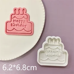 Adorable Cartoon Animal Cookie Embossing and Biscuit Cutter Set (6.2x6.8cm-cake)