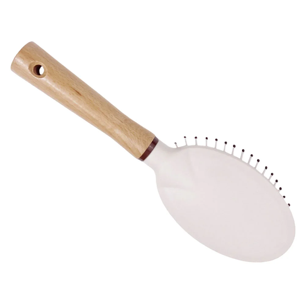 

Wooden Hair Brush Comb Hair Chopstick Portable Brush for Oval Detangling Curly Detangler Plastic