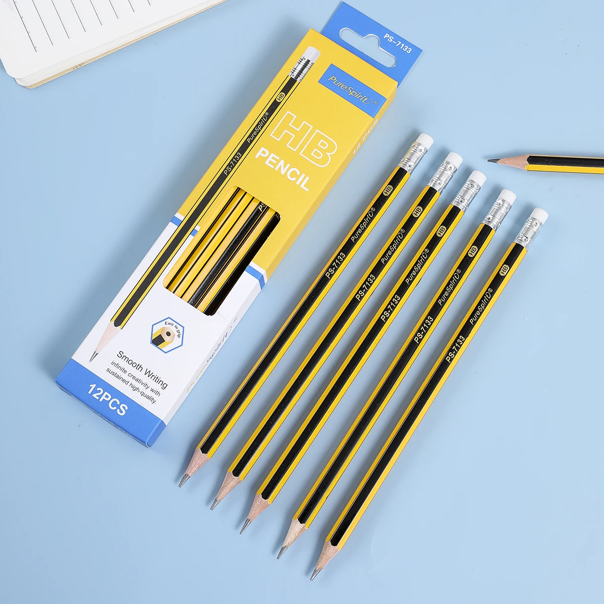 Joseph Beuys Pencils,ケースト鉛筆セット1997 Seventy years in a dozen boxes of yellow pencil “8900 number