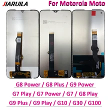 Écran tactile LCD pour Motorola, pour modèles G10, G30, G100, G7, G8, Power Play, G9 Plus, panneau en verre, Original=