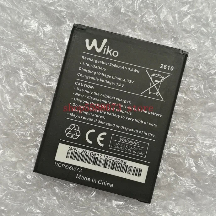 2500Mah 3.8V Wiko 2610 Batteria Per Wiko Tommy 3 Batterie Per Telefoni Cellulari Bateria Sostituire Le Parti