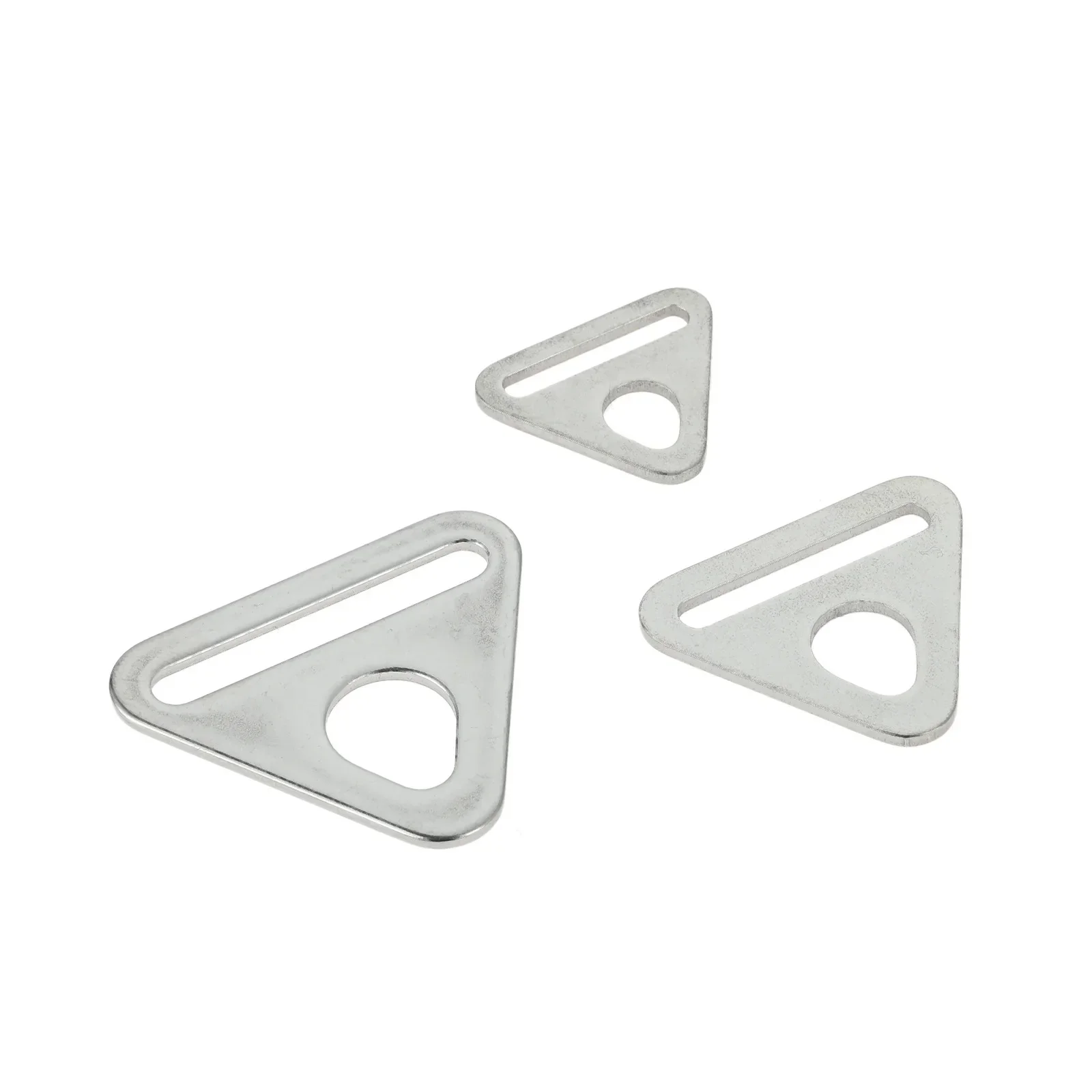 Camping Tent Accessories,Camping Tent Fasteners,Camping Cord Buckles,Camping Rope Buckle 5pcs 15/20/25mm Metal Adjuster Ring Bar Swivel Clip D Buckles Tent Awning Wind Rope Pull Point Reinforcement TriangleBuckle