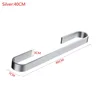 Space Aluminum Alloy Towel Holder Wall Mounted Towel Holder Towel Storage Shelf 4