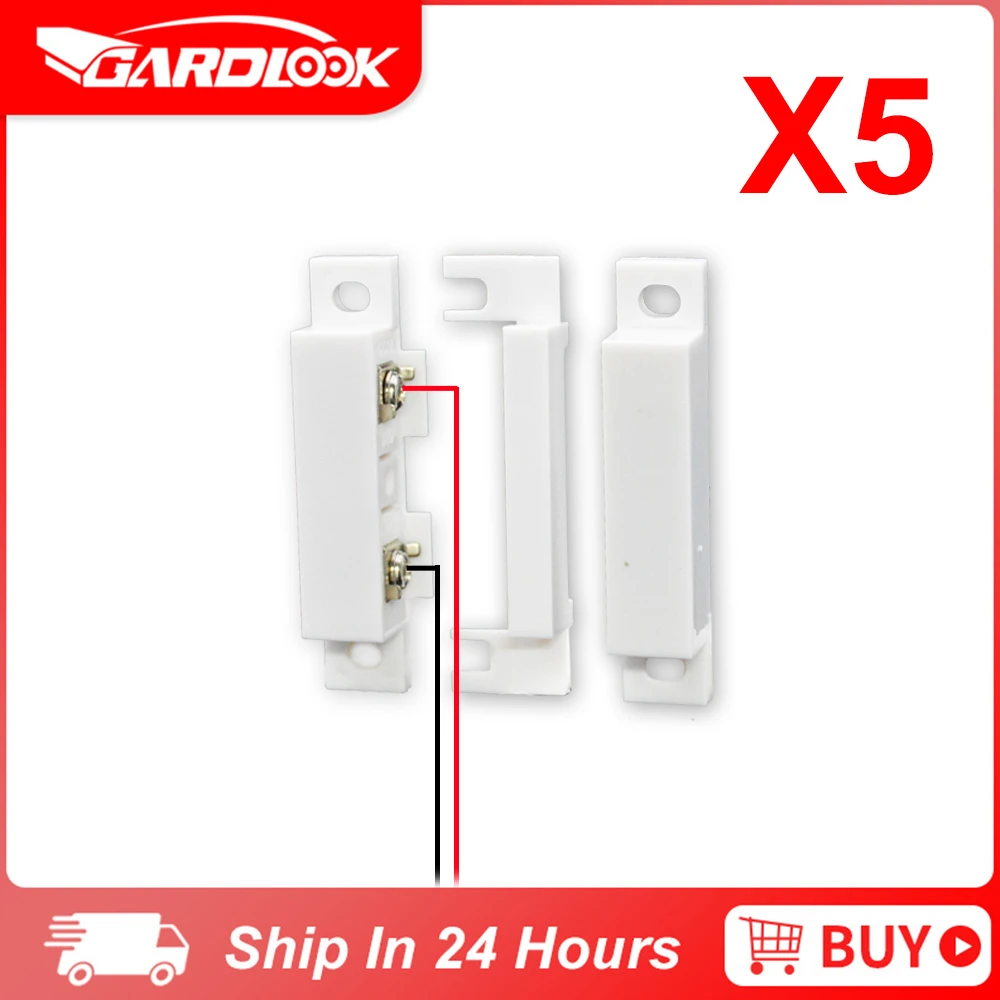 Wired Door And Windows Sensor Work With T2b Home Alarm Sensor Window Door Sensor AliExpress