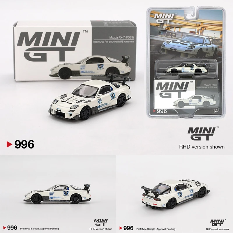MINIGT 996 In Stock 1:64 Mazda RX7 FD3S Itosyoukai Rei Gouki RE