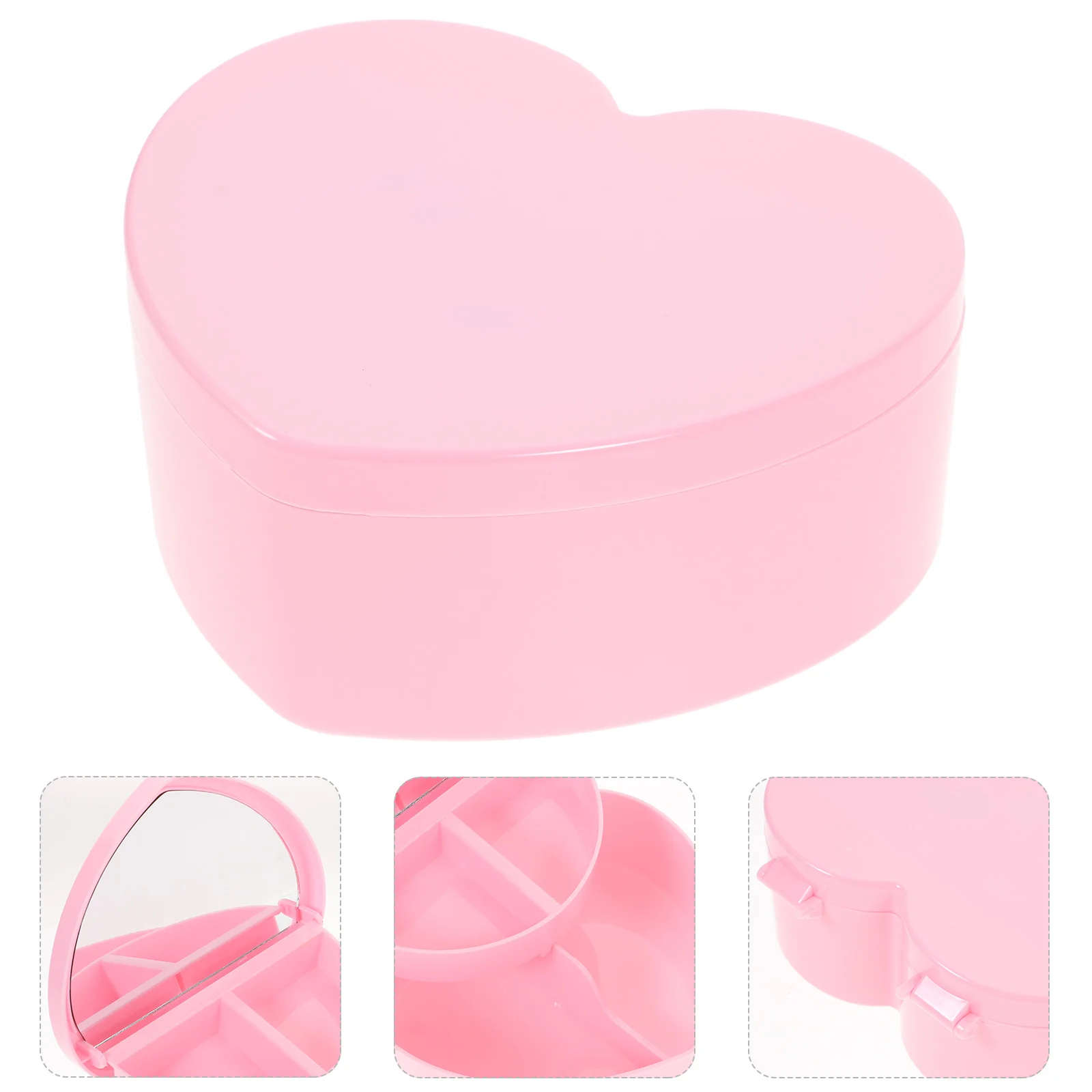 

Travel Case Jewelry Storage Holder Hair Accessories Box Bins Girl The Gift