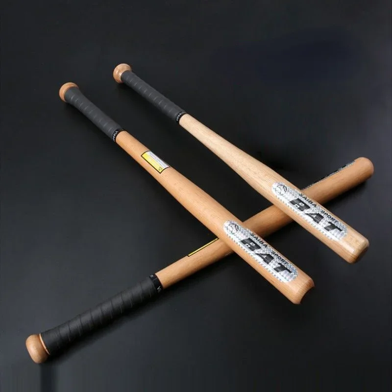 1pc 54cm Solid Ash Wood Locust Wood Baseball Bat Family Defense Hardwood Baseball and Softball Sports Equipment