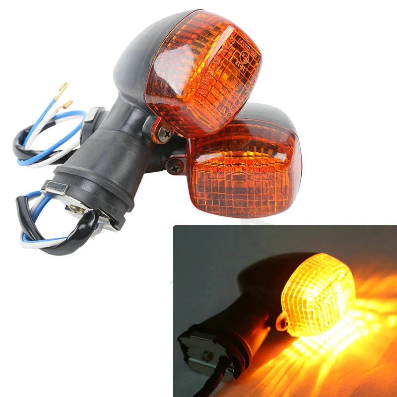 

Передний или задний желтый индикатор поворота мотоцикла для Kawasaki ZX600 Ninja ZX-6R 95-98 ZX900 Ninja ZX-9R 94-03 zx12r NINJA 05