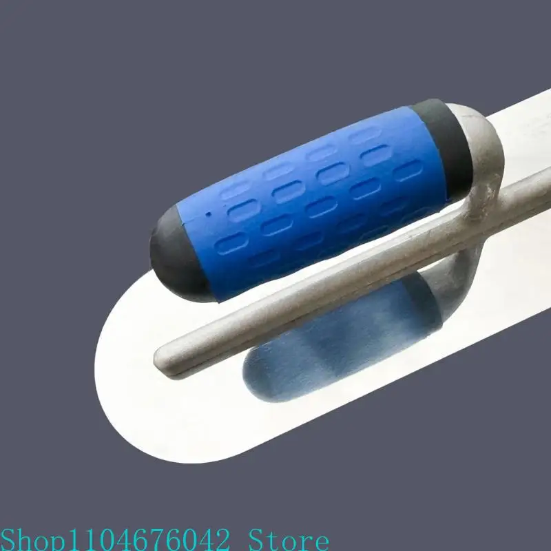 3Pcs Set Rounded Corner Plastering Trowels Stainless Steel Rustproof Ergonomic Handle Cement Flat Finishing Trowel Tools