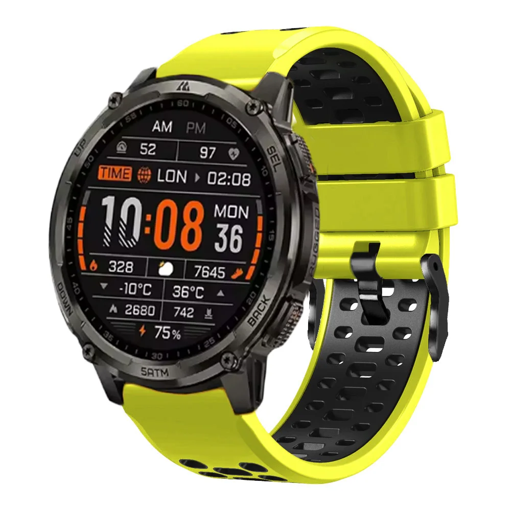 Enhanced Soft Silicone 22MM Watchband