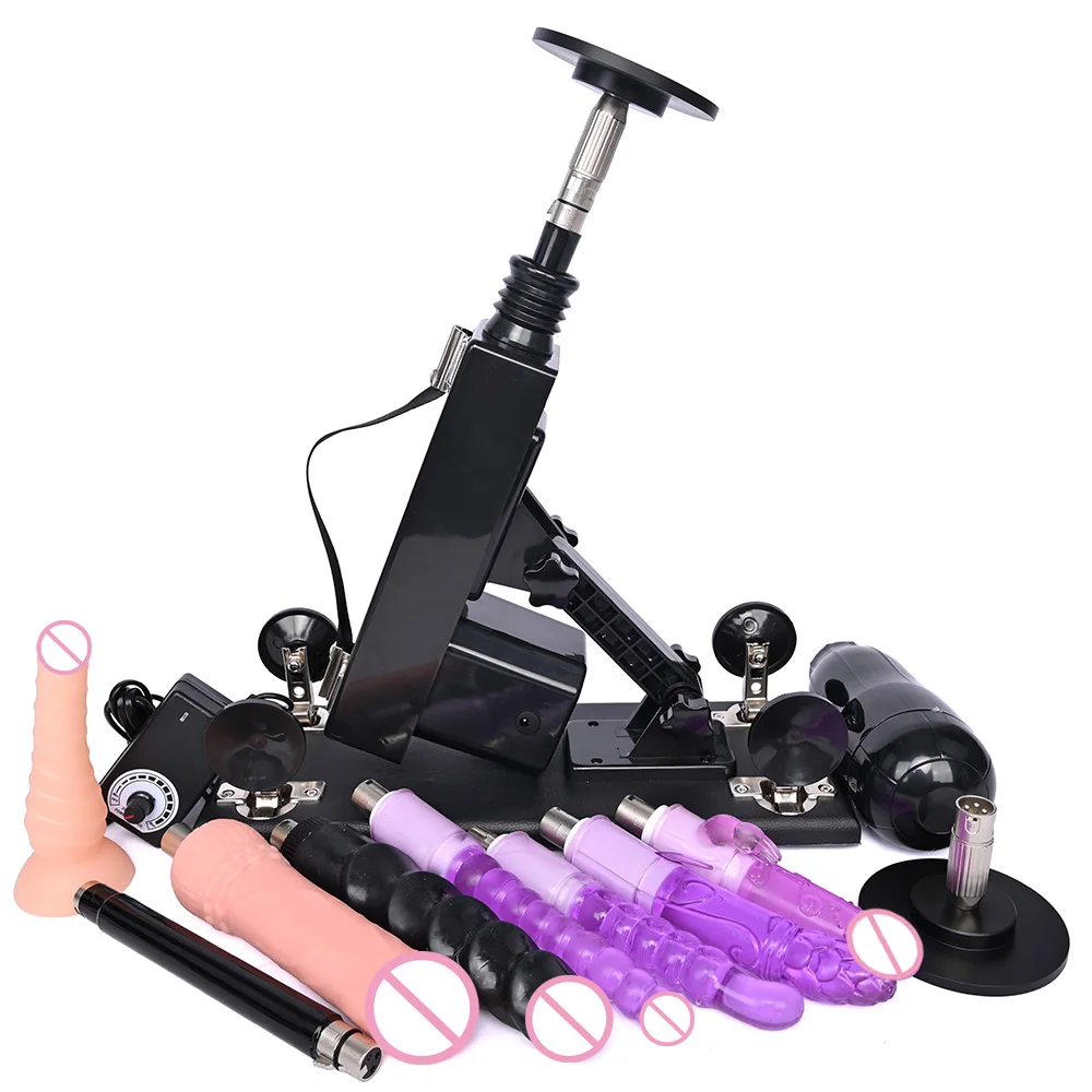 Sex Toy ROUGH BEAST 3XLR Sex Machine with Dildo Attachment for Women and Man Automatic Masturbation Machine Telescopic Sex Toys Products sex toy