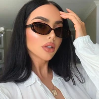 Nouveau ovale Vintage lunettes De soleil femmes marque De luxe concepteur mode lunettes De soleil femme léopard cadre rétro miroir Oculos De Sol 1