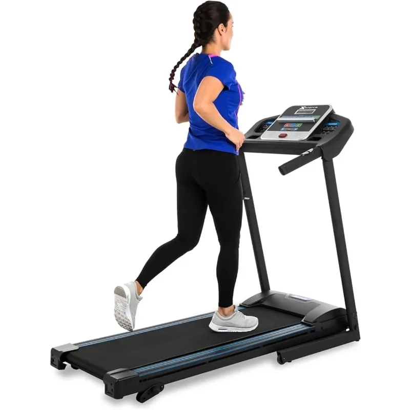 

XTERRA Fitness Premium Folding Smart Treadmill, Compact Design,250+ LB Weight Capacity,Powerful Motor, Fitness App Included with