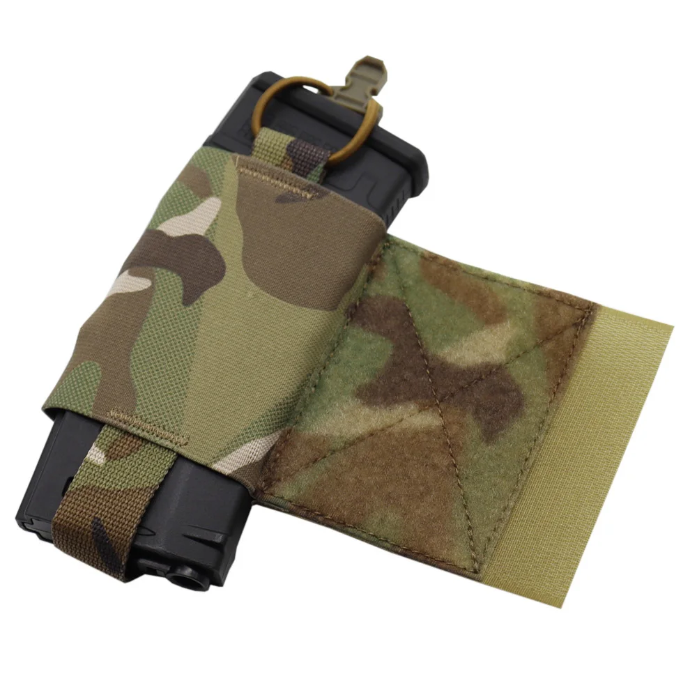 Pochettes à Munitions Tactique PEW Tactical 5.56 Triple - Élastique Hook & Loop - Camo
