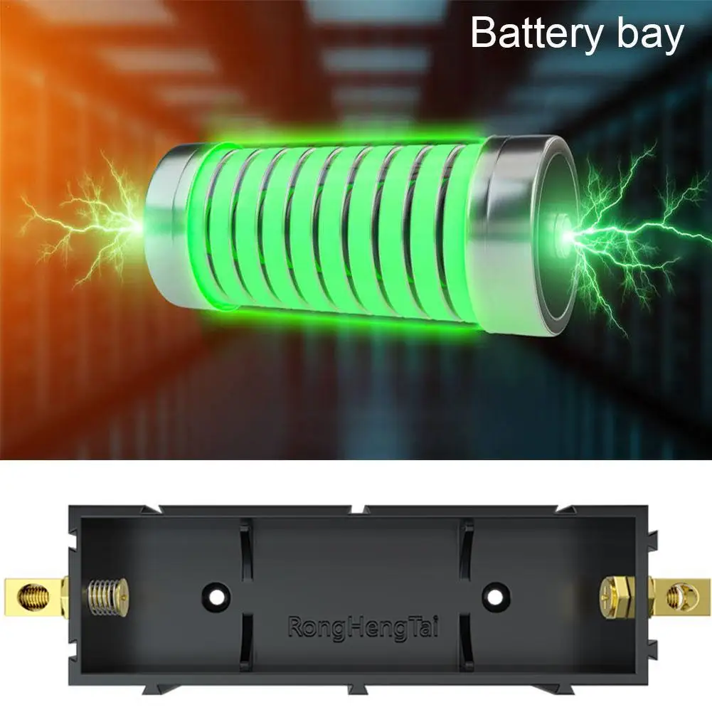 Splicing Battery Slot Hard Disk Box 21700/20700/18650 Batterie Al Litio Cilindriche Senza Saldatura Box Holder Slot Per Batteria Fai Da Te