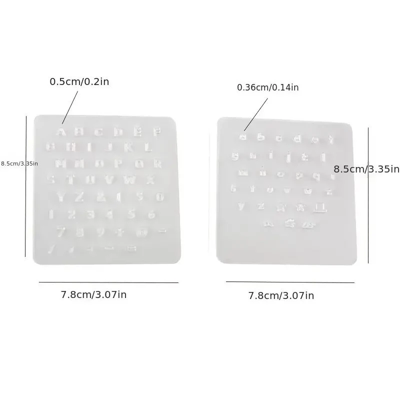 1 세트 DIY 가죽 조각 디지털 기호 인감 가죽 편지 펀칭 반투명 가죽 인쇄 도구 이동식 유형 구리