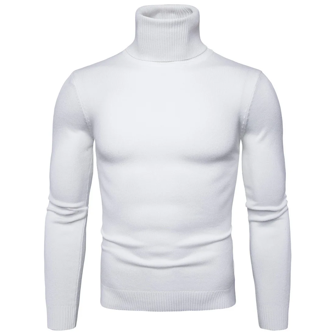 

Mens Turtle Neck Sweaters 2022 Winter Men Long Sleeve Pullovers Outwear Fashion Round Neck Sweater Slim Fit Knitwear Sweater Top
