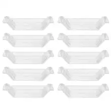 

10PCS Transparent Rectangle Range Hood Oil Cup Collection Grease Cup for Universal Range Hood Kitchen Parts