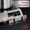 Induction Cooktop 1800W NSF Certified Commercial Range Powerful Countertop Burner Pro Chef Professional Hot Plate 18/10 Stainles 3