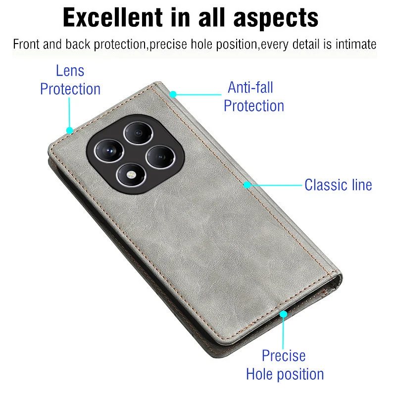 Premium Flip Leather Phone Case - Elegant and Durable Protection Sleeve