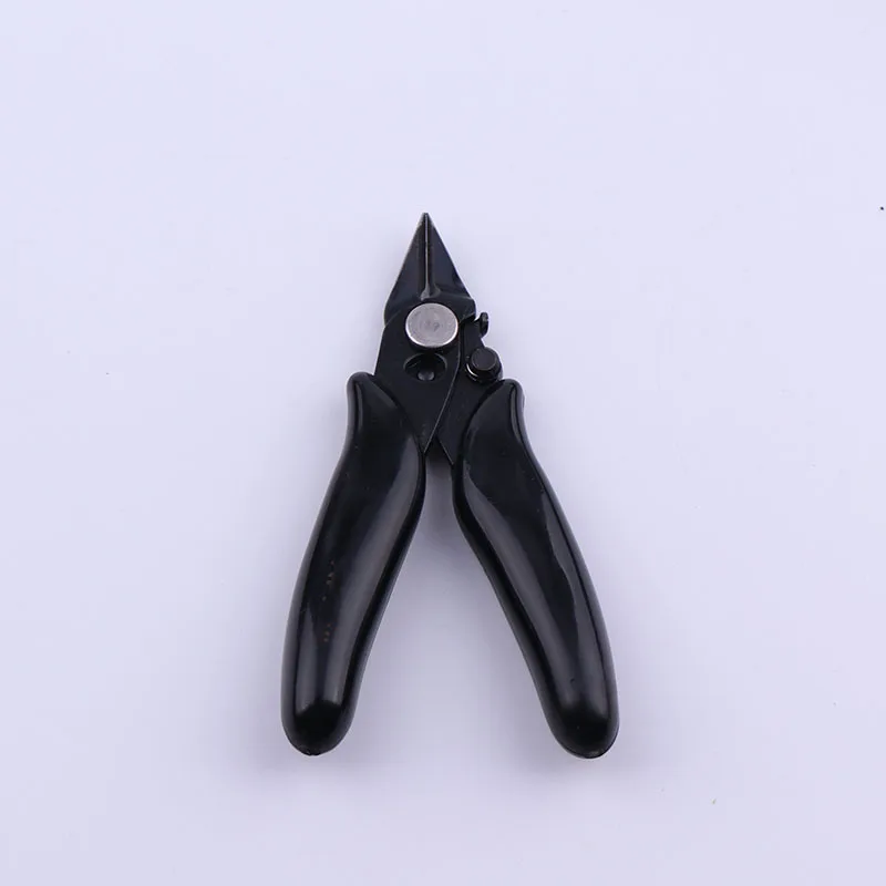 3.5 Inch Mini Diagonal Pliers Wire Cable Cutters Lock Nipper Hand Tools Cutting Side Snips Flush Pliers Handle Model Plier