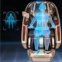 4d AI Voice Body Detection Massage Chair with Electric Legs Full Body 4d Eectric Luxury Vibrating Relaxing  massage chairs sofa 2