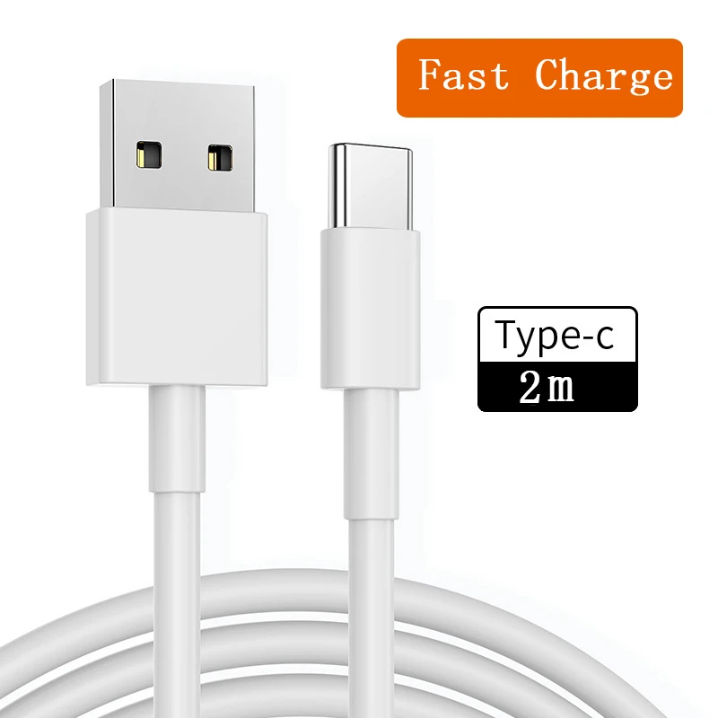 

Suitable for 2meters Apple Android Xiaomi Mobile Phone Data Cable Type-C Super Flash Charge 5A Apple PD Huawei Fast Charge Cable