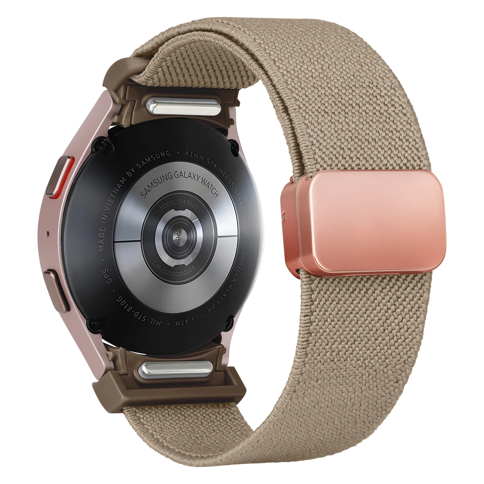 Magnetic Nylon No-Gap Watch Band Bracelet