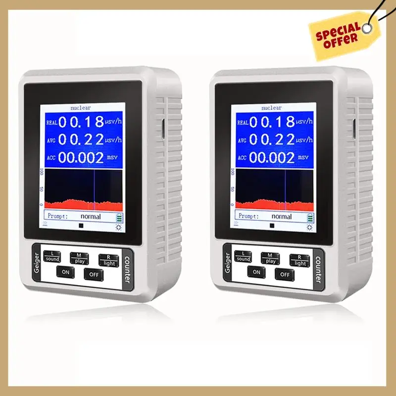 Nuclear Radiation Detector Geiger Counter Personal BR-9B XR-1 Dosimeter Marble Detector Beta Gamma-WMAN