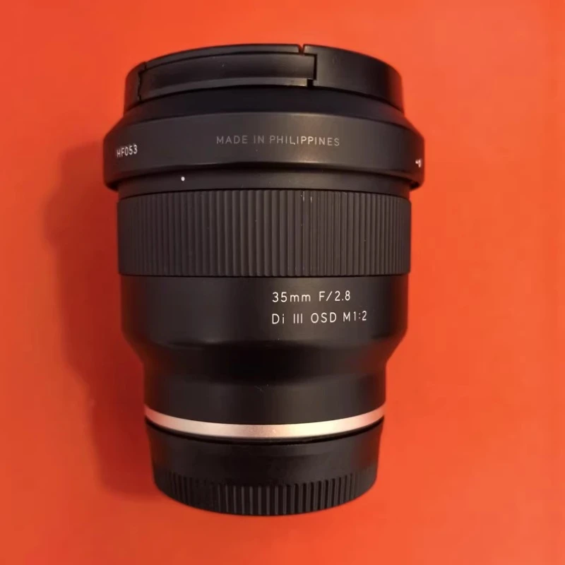 95% 새 상품 탐론 35mm F2.8 Di III OSD M1:2 (F053) 렌즈 풀프레임 렌즈