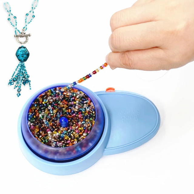 Electric Bead Spinner Kit Bead Bowl Loader for DIY Seed Beads