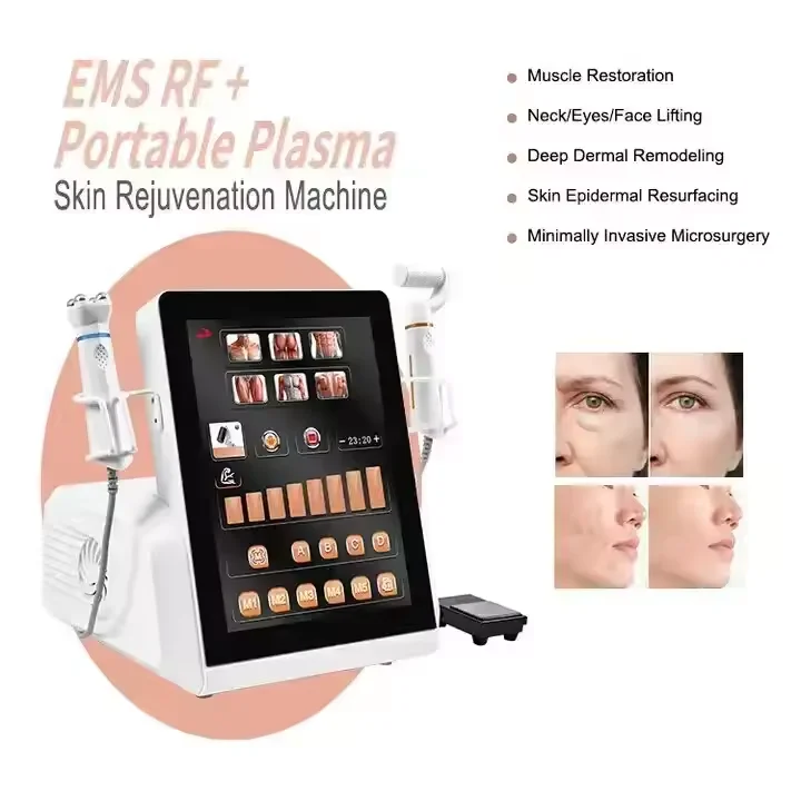 rEMS Plasma Plasma Ems r Face Anti-Aging Lifting Wrinkle Removal Muscle Stimulation