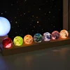 Vintage Glowing Crystal Ball with Colorful Glassand Small Night Light for Living Rooms, Offices, Christmas and Thanksgiving 1