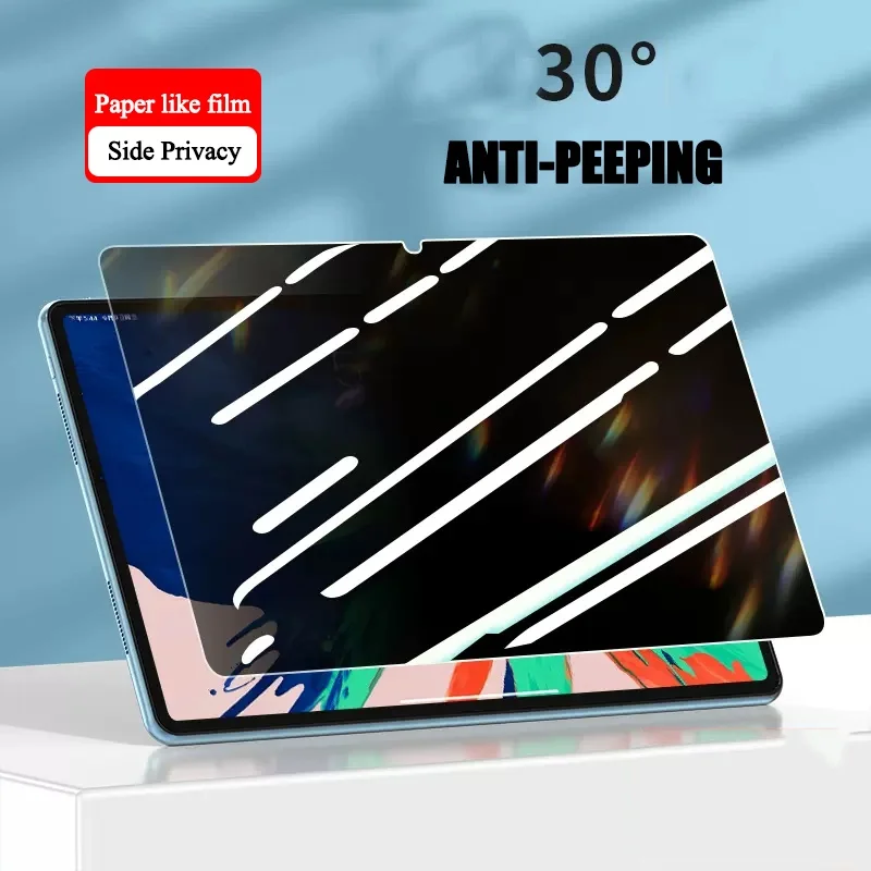 

Anti-peep Filter Paper Film For Samsung Galaxy Tab S9 11 S9 Plus 12.4 S9Ultra 14.6 S6 Lite 10.4 S7 Plus S7 FE S8 Plus A8 A7 Lite